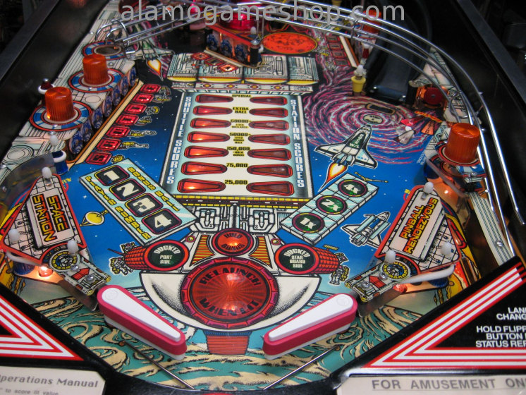(image for) Space Station pinball by Williams 1987