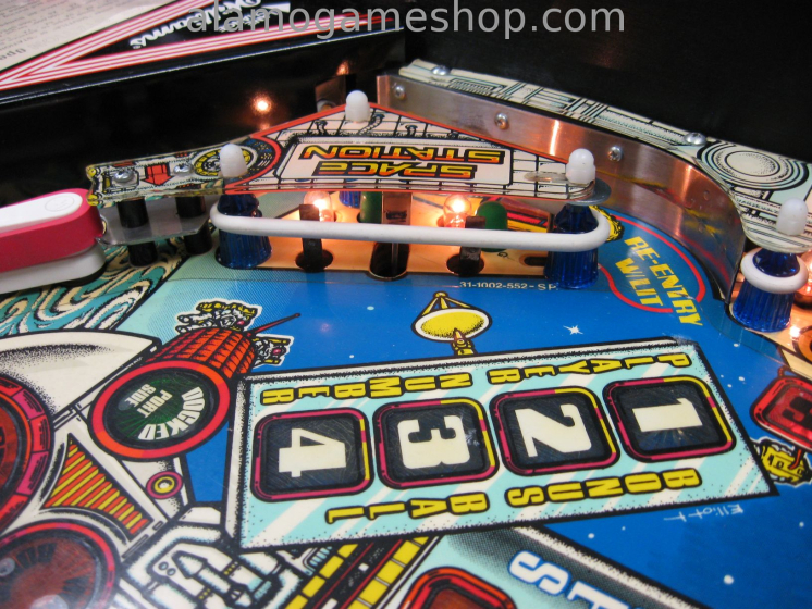 (image for) Space Station pinball by Williams 1987