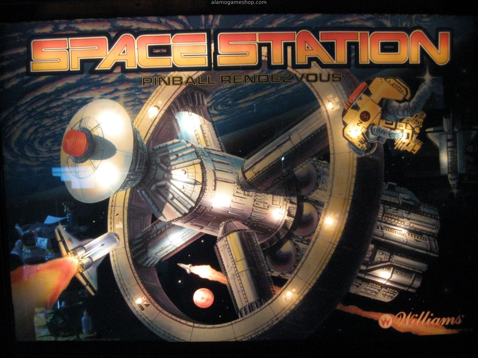 (image for) Space Station pinball by Williams 1987