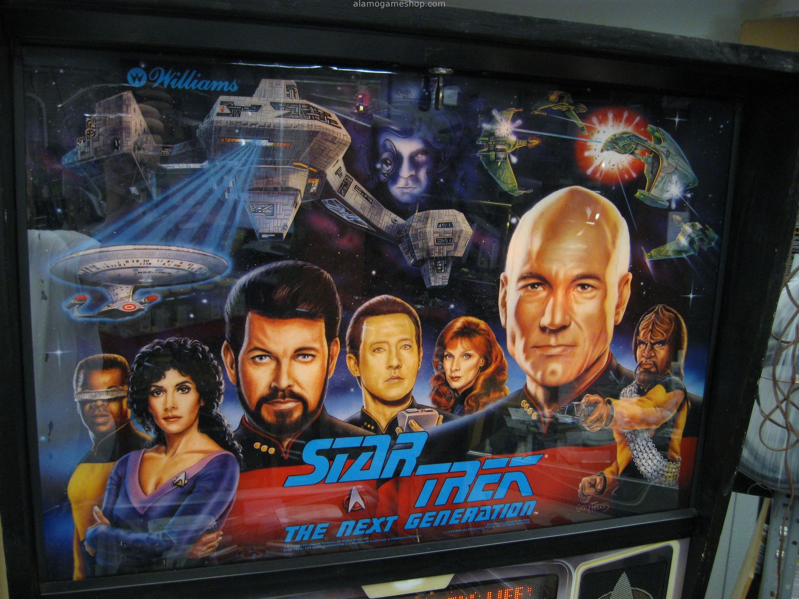 (image for) Star Trek Next Generation #2, pinball b