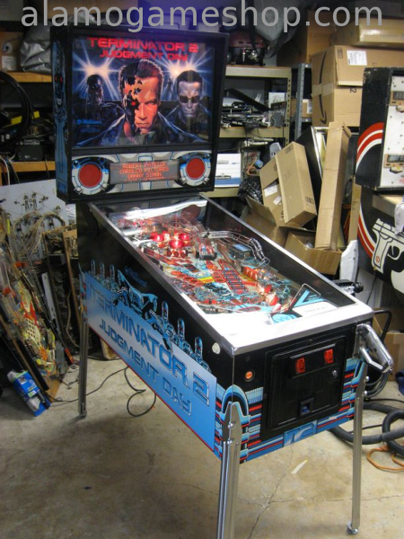 (image for) Terminator 2 pinball by Williams 1991