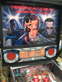 Terminator 2 pinball by Williams 1991