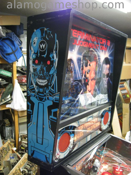 (image for) Terminator 2 pinball by Williams 1991