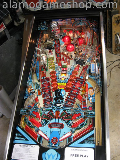(image for) Terminator 2 pinball by Williams 1991