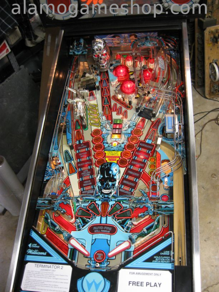 (image for) Terminator 2 pinball by Williams 1991