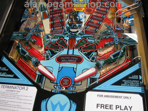 (image for) Terminator 2 pinball by Williams 1991