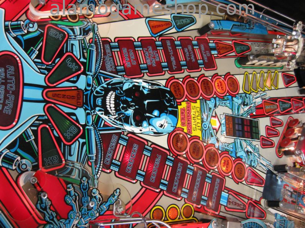 (image for) Terminator 2 pinball by Williams 1991