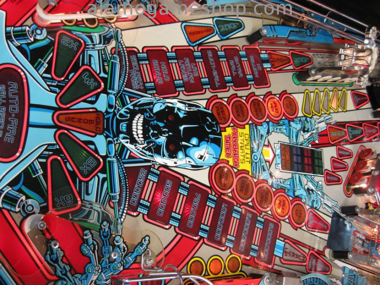 (image for) Terminator 2 pinball by Williams 1991