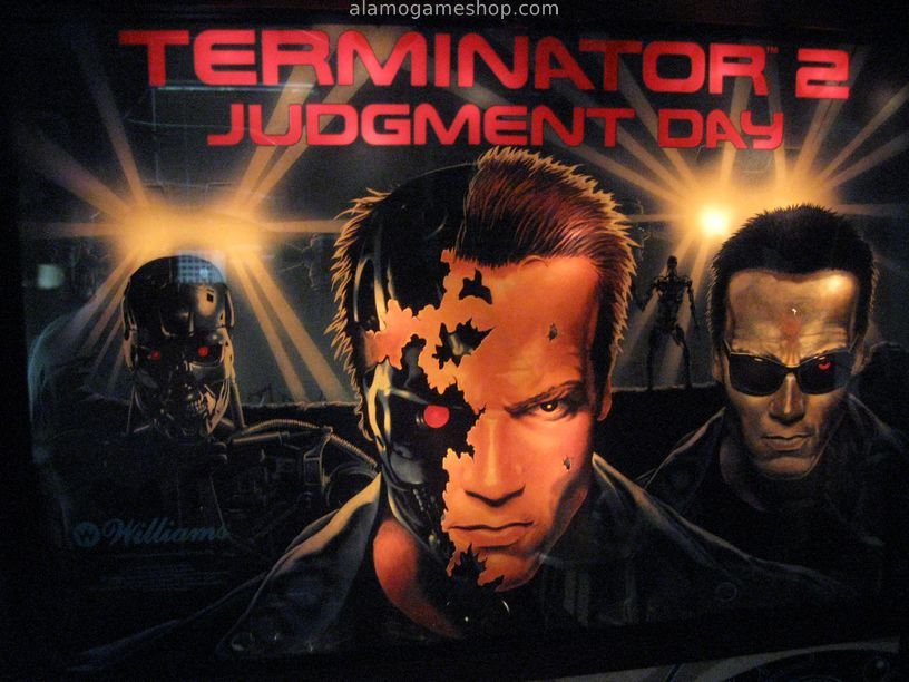 (image for) Terminator 2 pinball by Williams 1991