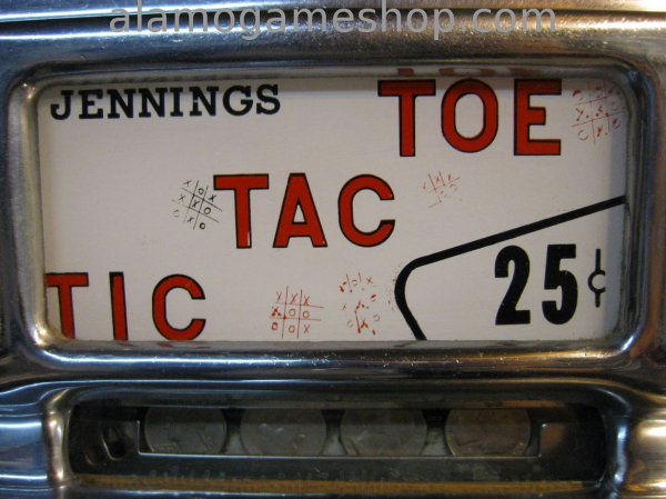 (image for) Jennings Slot, Tic-Tac-Toe, Indian Head