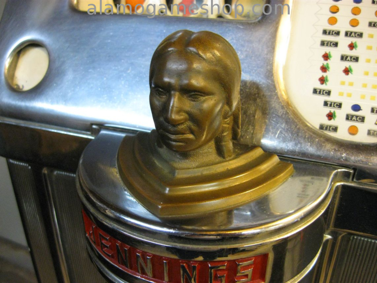 (image for) Jennings Slot, Tic-Tac-Toe, Indian Head
