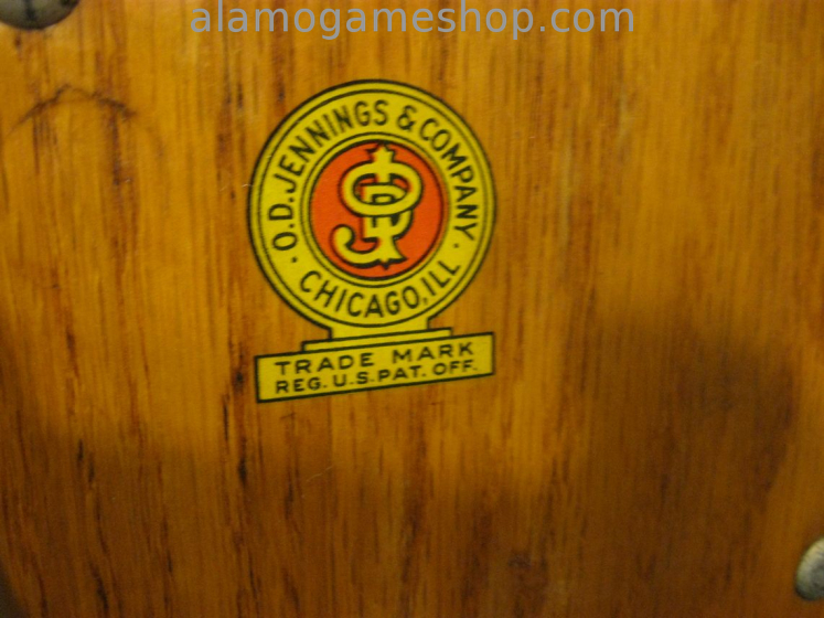(image for) Jennings Slot, Tic-Tac-Toe, Indian Head
