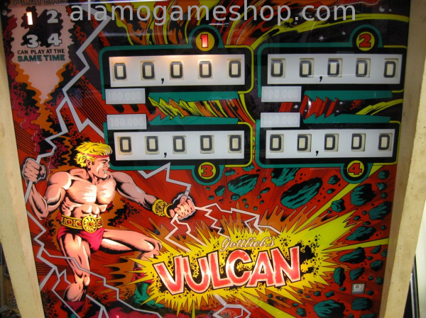 (image for) Vulcan pinball by Gottlieb 1977