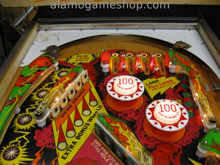 (image for) Vulcan pinball by Gottlieb 1977
