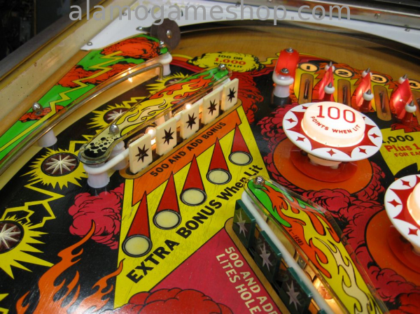 (image for) Vulcan pinball by Gottlieb 1977