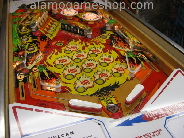 (image for) Vulcan pinball by Gottlieb 1977