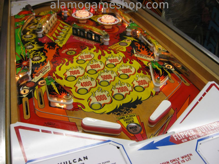 (image for) Vulcan pinball by Gottlieb 1977