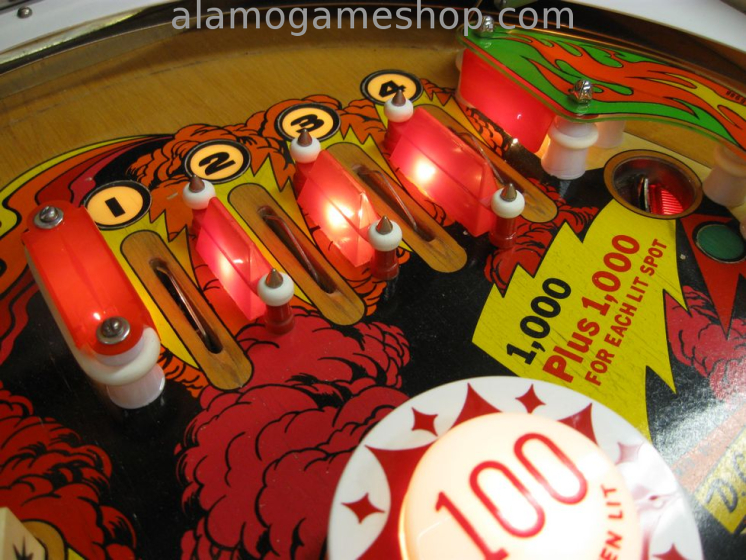 (image for) Vulcan pinball by Gottlieb 1977
