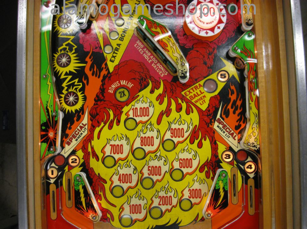 (image for) Vulcan pinball by Gottlieb 1977