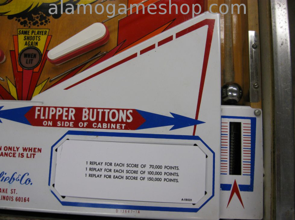 (image for) Vulcan pinball by Gottlieb 1977