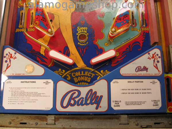 (image for) Dolly Parton Pinball - Bally