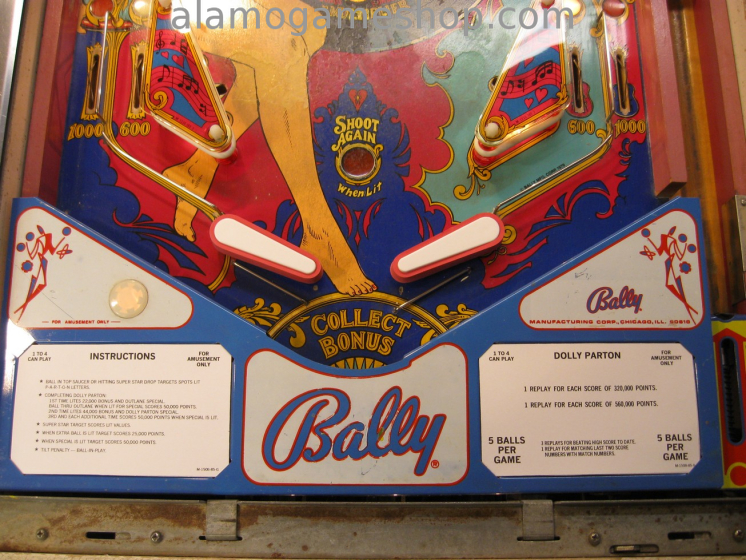 (image for) Dolly Parton Pinball - Bally
