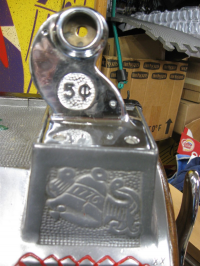 Mills Operator Bell, 1929, Jackpot Poinsetta Owl