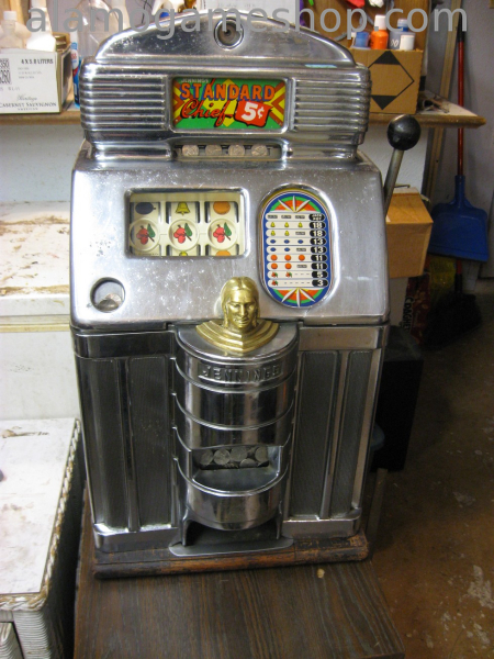 (image for) Jenning Standard Chief slot machine, 194 - Click Image to Close
