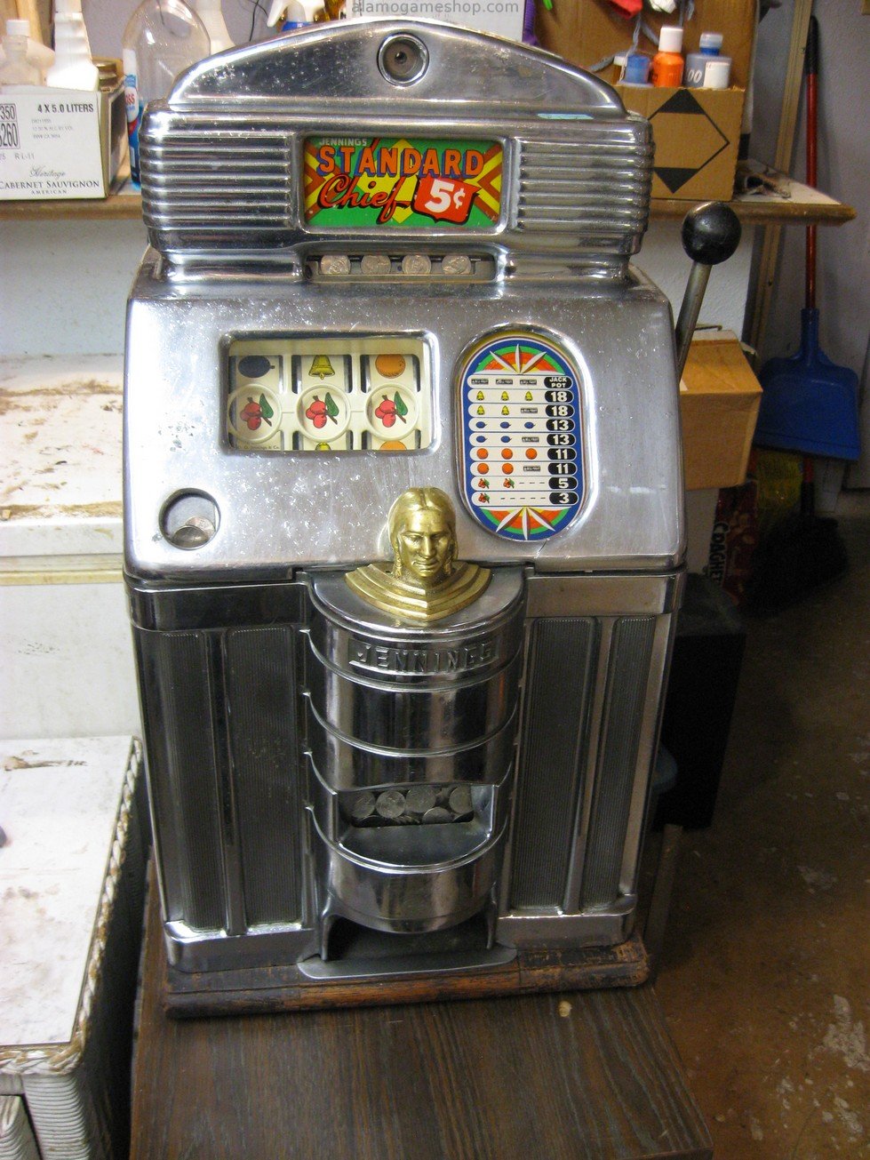 (image for) Jenning Standard Chief slot machine, 194