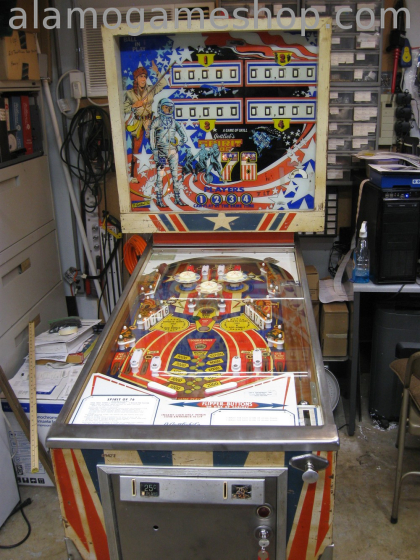 (image for) Spirit of 76 Pinball by Gottlieb 1975