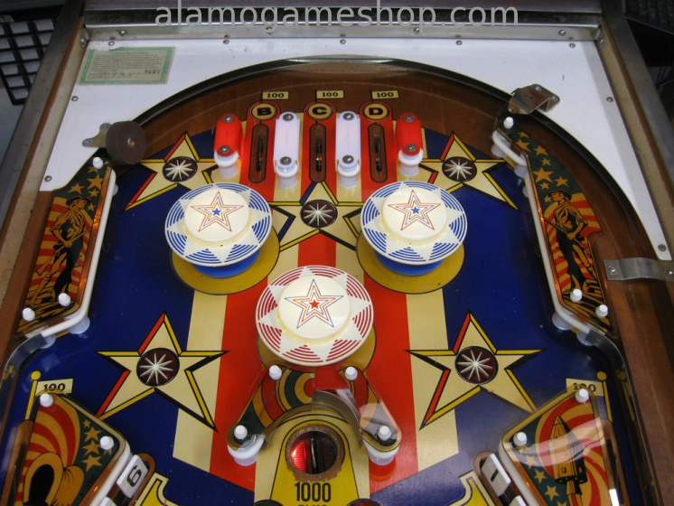 (image for) Spirit of 76 Pinball by Gottlieb 1975