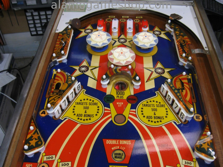 (image for) Spirit of 76 Pinball by Gottlieb 1975
