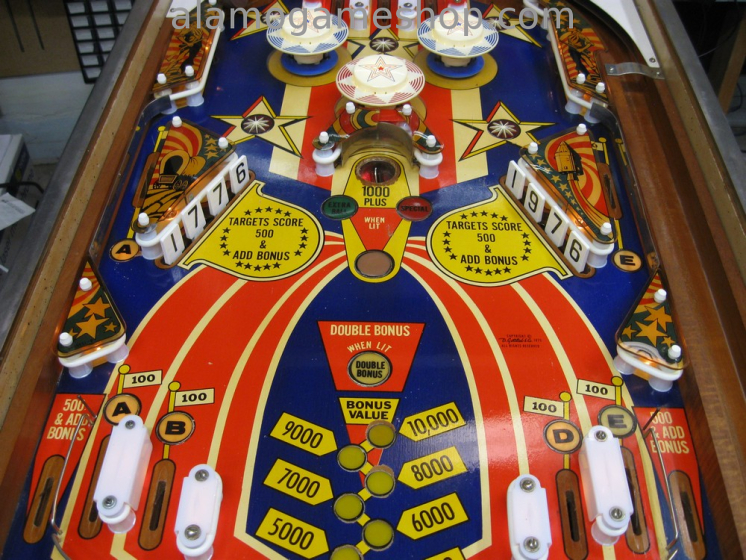 (image for) Spirit of 76 Pinball by Gottlieb 1975