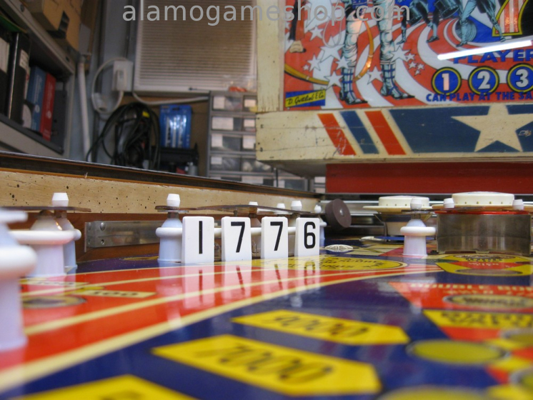 (image for) Spirit of 76 Pinball by Gottlieb 1975
