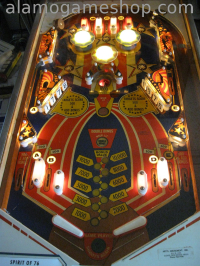 (image for) Spirit of 76 Pinball by Gottlieb 1975