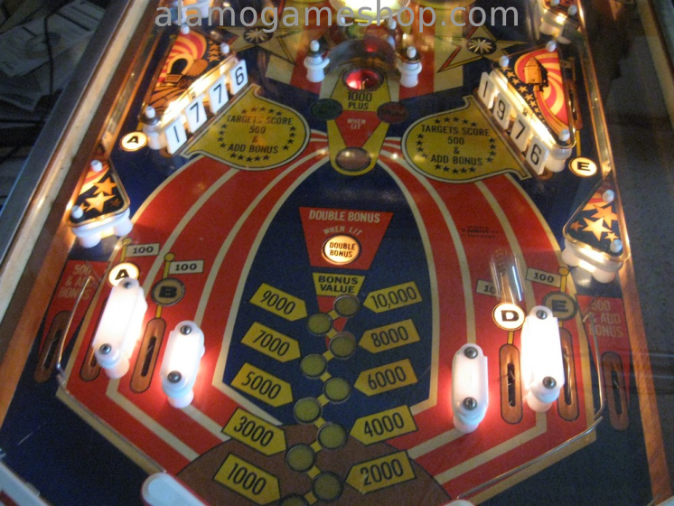 (image for) Spirit of 76 Pinball by Gottlieb 1975