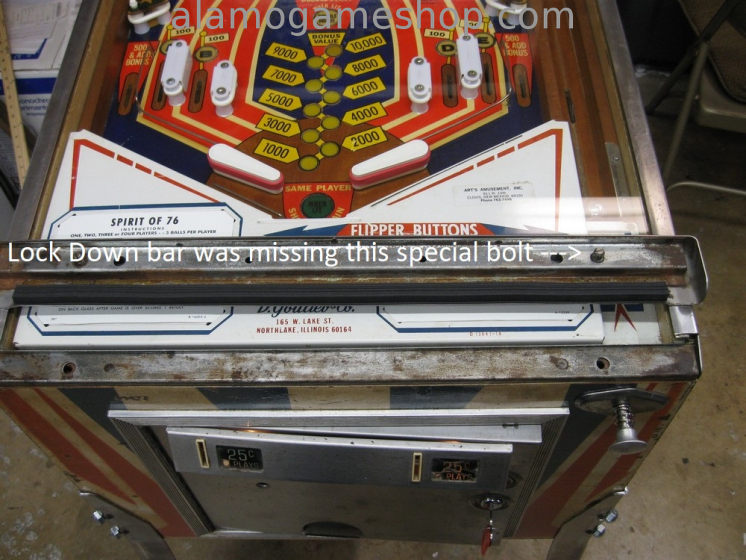 (image for) Spirit of 76 Pinball by Gottlieb 1975