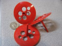 (image for) Pop Bumper Skirt, Red