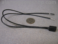 (image for) Bulb Socket, wedge 12" wire leads