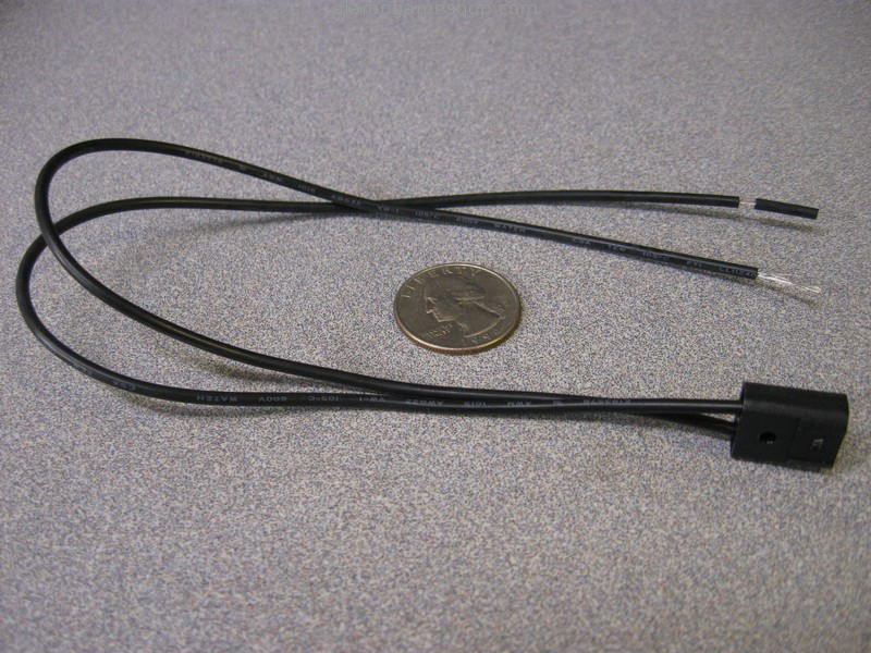 (image for) Bulb Socket, wedge 12" wire leads