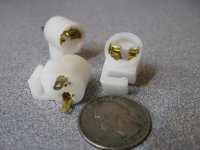 (image for) Coin Door Snap On Lamp Socket, Wedge