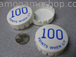 (image for) Pop Bumper Cap, Gottlieb, 100 points w/l