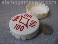 (image for) Pop Bumper Cap, Gottlieb, 100 Diamond Red