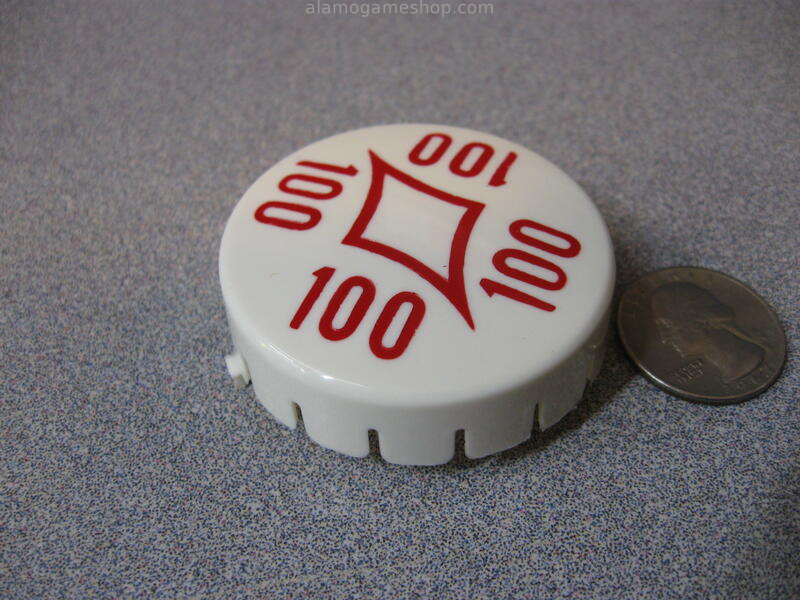 (image for) Pop Bumper Cap, Gottlieb, 100 Diamond Red
