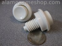 (image for) Button - Flipper, White - Willams/Bally