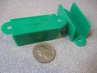 (image for) Lane Guide Double Green Opaque 2 1/8"