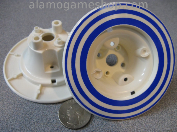 (image for) Pop Bumper Body Gottlieb Blue Rings - Click Image to Close