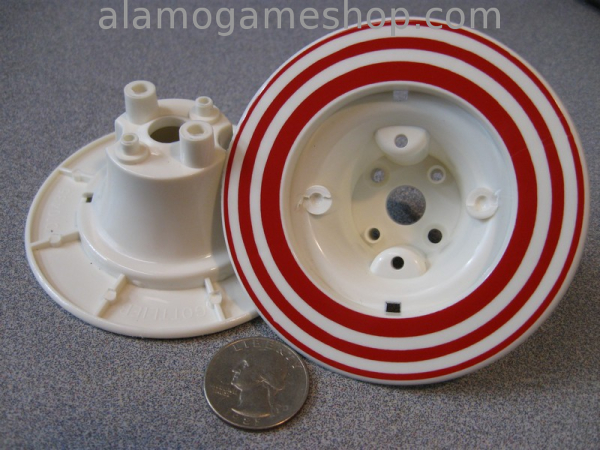 (image for) Pop Bumper Body Gottlieb Red Rings - Click Image to Close