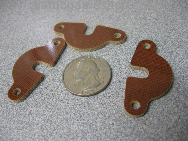 (image for) Pop Bumper Yoke Fiberboard, aftermarket - Click Image to Close