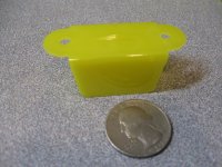 (image for) Lane Guide Double Yellow Opaque 1 1/2"